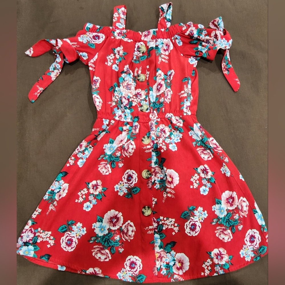 Flower dress for summer